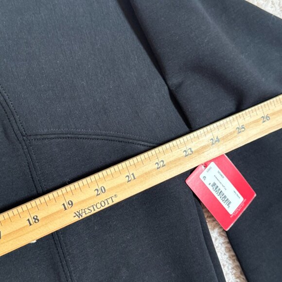 Spanx Womens AirEssentials Half Zip Very Black Size Large Lounge Comfy Soft NWT - Picture 10 of 11